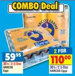DB Cash And Carry Harcos Eggs offer