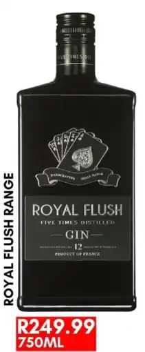 Prestons Royal Flush Range offer