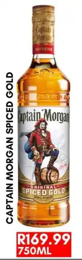 Prestons Captain Morgan Spiced Gold offer