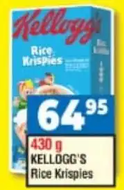 DB Cash And Carry Kellogg's Rice Krispies offer