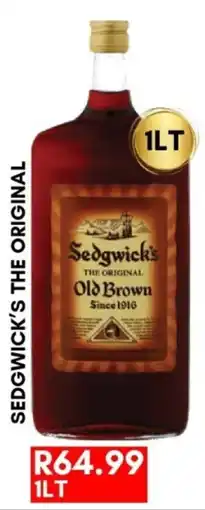 Prestons Sedgwick's The Original offer