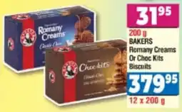 DB Cash And Carry Bakers Romany Creams Or Choc Kits Biscuits offer