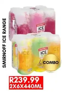 Prestons Smirnoff Ice Range offer