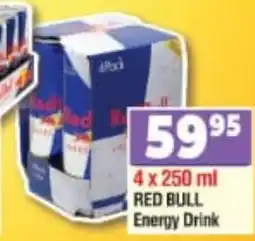 DB Cash And Carry Red Bull Energy Drink offer