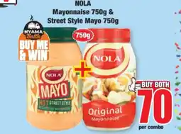 Boxer NOLA Mayonnaise 750g & Street Style Mayo 750g offer