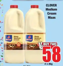 Boxer CLOVER Medium Cream Maas offer