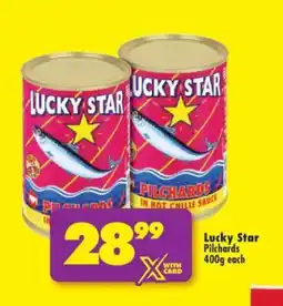 Shoprite LUCKY STAR PILCHARDS offer