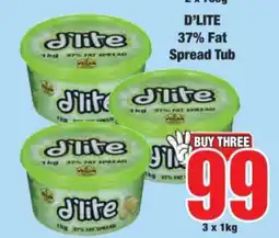 Boxer D'Lite 37% Fat Spread Tub offer