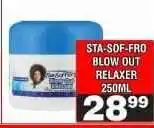 Advance Cash n Carry Sta-Sof-Fro Blow Out Relaxer 250ml offer