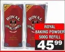 Advance Cash n Carry ROYAL Baking Powder 500g Refill offer