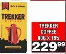 Advance Cash n Carry TREKKER COFFEE 60G X 16's offer