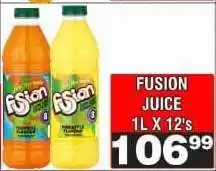 Advance Cash n Carry Fusion Juice offer