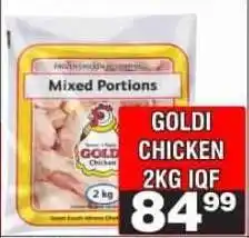 Advance Cash n Carry GOLDI CHICKEN 2KG IQF offer