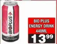 Advance Cash n Carry BIO PLUS ENERGY DRINK 440ML offer