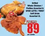 Boxer Whole chicken / flatties assorted offer