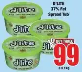 Boxer D'lite - spread tub offer