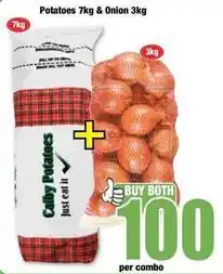 Boxer Potatoes & onion combo offer