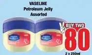 Boxer Vaseline - petroleum jelly offer