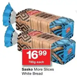 Checkers Sasko More Slices White Bread offer