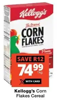 Checkers Kellogg's Corn Flakes Cereal offer