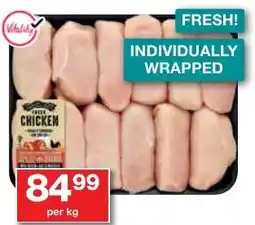 Checkers Farmer's Choice Fresh Chicken Fillets offer