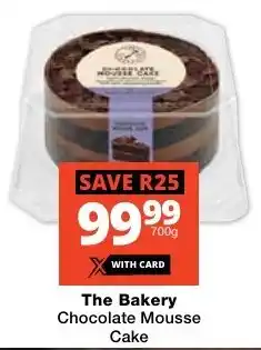 Checkers The Bakery Chocolate Mousse Cake offer