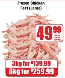 Boxer Frozen Chicken Feet Large offer