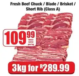 Boxer Fresh Beef Chuck/ Blade/ Brisket/ Short Rib offer