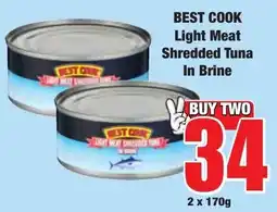 Boxer Best Cook Light Meat Shredded Tuna In Brine offer