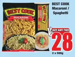 Boxer Best Cook Macaroni/ Spaghetti offer