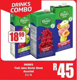 Boxer Rhodes Fruit Juice Nectar Blend Assorted offer