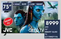 President Hyper JVC 75" Smart QLED TV offer