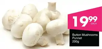 Button Mushrooms Punnet