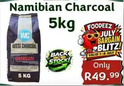 Foodeez Namibian Charcoal offer