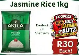 Foodeez Akila Jasmine Rice offer