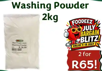 Foodeez Washing Powder offer