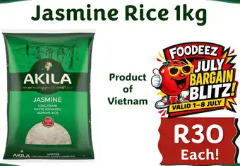 Foodeez Akila Jasmine Rice offer