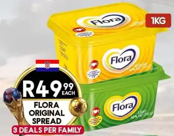 Flora original spread