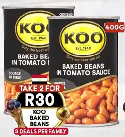 Take 'n Pay Koo baked beans offer