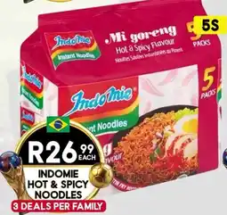 Take 'n Pay Indomie Hot & Spicy Instant Noodles offer