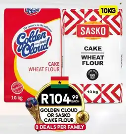 Take 'n Pay Golden Cloud or Sasko Cake Flour offer