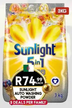 Take 'n Pay Sunlight auto washing powder offer