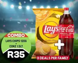 Take 'n Pay Lay's Potato Chips and Coca-Cola offer