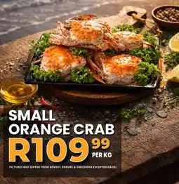 Take 'n Pay Small orange crab offer