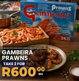 Take 'n Pay Gambeira Prawns offer