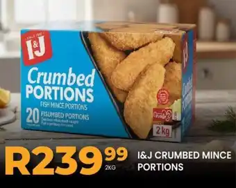 Take 'n Pay I&J Crumbed Mince Portions offer