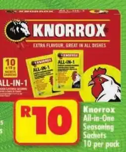 Shoprite Knorrox All-in-One Seasoning Sachets offer