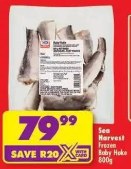 Shoprite Sea Harvest Frozen Baby Hake offer