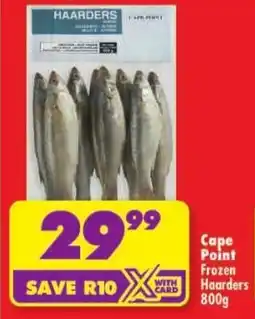 Shoprite Cape Point Frozen Haarders offer