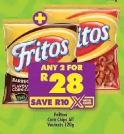 Shoprite Fritos Corn Chips All Variants offer